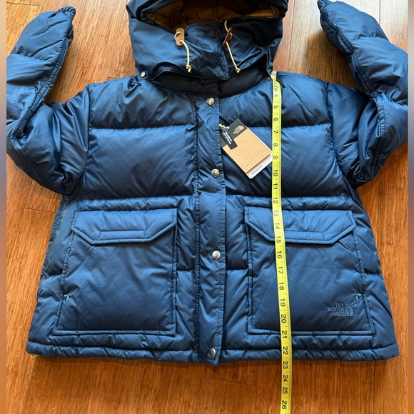 The North Face Women’s 71 Sierra Down Cropped Jacket in Shady Blue Size Small - Picture 11 of 12
